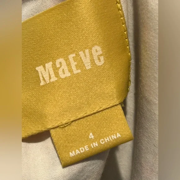 Women's Anthropologie Maeve Manoyla Linen Blend Pencil Skirt Size 4 - Picture 3 of 4